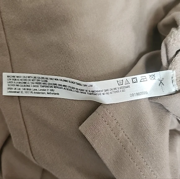 Free People FP Movement Women's Hot Shot Tee Romper Tan Jumpsuit Mocha Latte - Picture 12 of 16